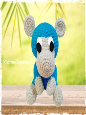 cover image of Crochet pattern Benn the monkey